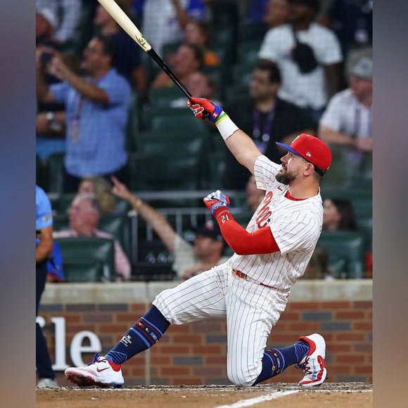 Nike Authentic Philadelphia Phillies Kyle Schwarber Baseball Jersey Men’s Sz XL - Picture 3 of 7